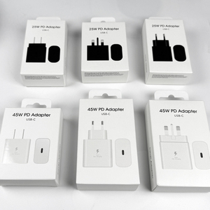 מתאם טעינה מהירה PD 45W 25W תקע אמריקאי/אירופאי/בריטי USB C לטלפון נייד מקורי לסמסונג גלקסי S24 S25 אולטרה - Product Image 4