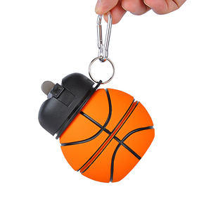 Spots bouteille d'eau voyage en plein air Silicone pliable bouteilles pliantes gourde en gros Portable sport bouilloire - Product Image 4