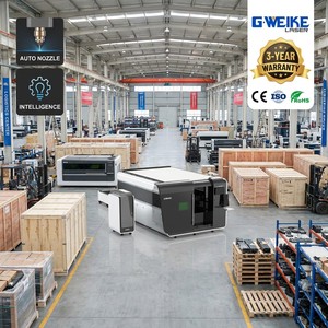 Máquina de Corte Láser de Fibra CNC Profesional de 6000W para Plantas de Fabricación de Acero para Elevadores y Gabinetes Eléctricos - Product Image 2