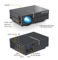 BYINTEK K8 — Mini-projecteur pour téléphone intelligent, appareil de haute qualité 1280x720 pour Home cinéma, années 18