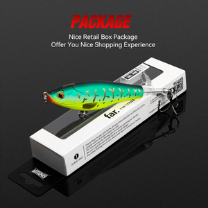 Señuelo de Pesca Kingdom <span class=keywords><strong>Whopper</strong></span> Popper, 90 mm, 110 mm, Hélice Flotante, Señuelo Artificial de Superficie, <span class=keywords><strong>Precio</strong></span> Económico para Pesca de Lubina - Product Image 6