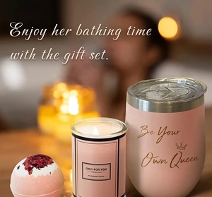 Set regalo di lusso per le vacanze cesto rilassante per la cura personale all'ingrosso regali personalizzati prodotti più venduti 2024 le donne set regalo - Product Image 6