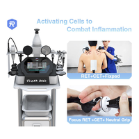 Appareil de thérapie Tecar MagicBelle Desktop CET RET, équipement de physiothérapie vétérinaire, modèle à usage commercial Tecar Back 4S Pro-L