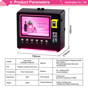 Distributeur automatique de parfums en libre-service JFP pour lieux publics, kiosque de vente de parfums sans personnel <span class=keywords><strong>24h</strong></span>/24 - Product Image 2