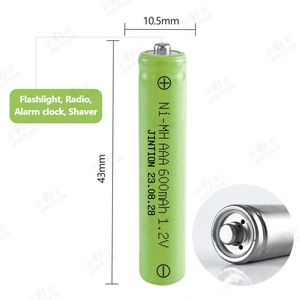 <span class=keywords><strong>Nimh</strong></span> AAA 600mAh 1.2v carica rapida <span class=keywords><strong>batterie</strong></span> ricaricabili ni-mh celle solari AAA <span class=keywords><strong>batterie</strong></span> per luci solari - Product Image 2