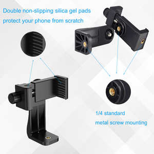 Có Thể Điều Chỉnh Linh Hoạt Abs Kẹp Chủ Với 360 Xoay Phổ Điện Thoại Di Động Clip Cho <span class=keywords><strong>Monopod</strong></span> Tripod Núi - Product Image 4