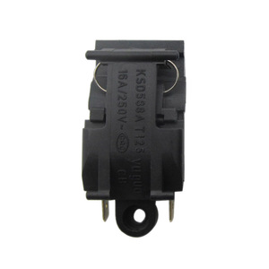 Termostato para Hervidor Eléctrico Ksd598a T125, 16A 250V, Terminal de Cobre, Interruptor de Alta Resistencia a la Temperatura, Accesorio - Product Image 1