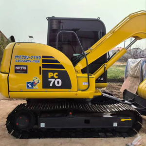 Excavadora Komatsu de 7 Toneladas Pc70, Mini Excavadora Usada con Motor Original, con Certificación EPA, Excavadora Hidráulica de Segunda Mano, Certificación CE de Japón - Product Image 1