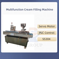 Machine automatique de remplissage de crème pour rouleaux aux œufs, croissants, pain, et éclairs