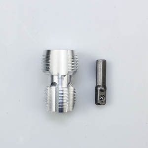 Yüksek kaliteli alüminyum 1/2 ve 3/4 inç Ppe Ppr Pvc su borusu iç dişli musluklar - Product Image 3