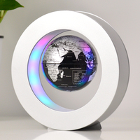 2025 nouvellement produit flottant aimant Globe lévitation Rotation avec lumière LED