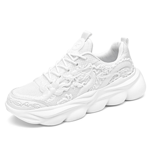 2024 Brand Logo Customize Men Casual Sports Sneakers Chinese <strong>Lunar</strong> Dragon Design Reflective Mesh Running Walking <strong>Shoes</strong> for Women - Product Image 4