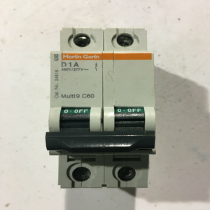 Plc Wholesale Suitable Forrin <strong>D1a</strong> Multi 9 C60 Easy Installation #24516 1-amp 2-<strong>pole</strong> Long Service Life - Product Image 1
