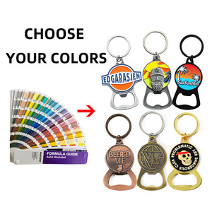 Tùy Chỉnh Bia Thanh Keychain Mở Chai 3D Men Mở Chai Kim Loại Logo Thương Hiệu Kinh Doanh Mở Chai Keyring Cho Quảng Cáo - Product Image 2