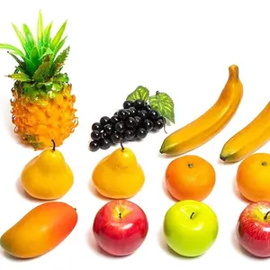 Schaum künstliche Früchte und Gemüse Simulation von Obst Ernährungs spielzeug für Kinderhaus