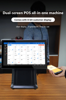 Terminal de caisse tout-en-un Windows POS T-S600 avec écran tactile 15,6 pouces et Wi-Fi 6 pour restaurants, salons de thé et épiceries