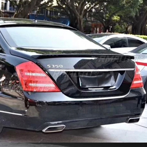 สปอยเลอร์หลังคาท้ายรถยนต์ทรง Ducktail สำหรับ Mercedes Benz S Class S320 S400 S420 S450 S600 W221 อุปกรณ์ตกแต่งภายนอก - Product Image 6