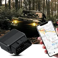 OBDII GPS Tracker สำหรับยานพาหนะรถบรรทุกแจ้งเตือนความเร็วในการตรวจสอบผู้ขับขี่อาวุโสและวัยรุ่น EU