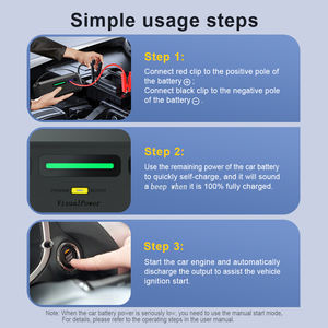 Super Condensateur 12v Jump Starter ultra Condensateur Jumper <span class=keywords><strong>Cable</strong></span> Batterie Starter Car Engine Booster <span class=keywords><strong>1000A</strong></span> - Product Image 5