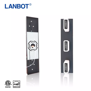현대적인 미니멀리스트 LED 욕실 화장대 조명 3구 불빛 차단 유리 갓 벽걸이 장식 조명기구 - Product Image 6