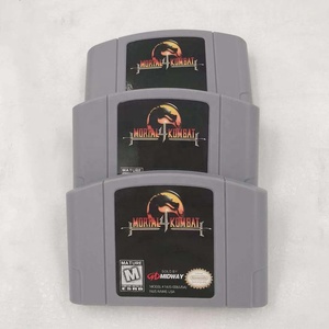 <span class=keywords><strong>Mortal</strong></span> <span class=keywords><strong>Kombat</strong></span> <span class=keywords><strong>4</strong></span>เวอร์ชั่น US NTSC รูปแบบ N64เกมการ์ด N64ตลับเกม