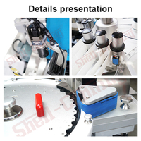 Étiqueteuse rotative automatique haute vitesse Shell-Conning pour flacons et bouteilles rondes, idéale pour divers petits contenants