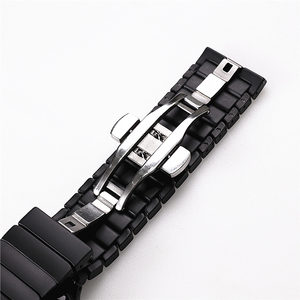 Bracelet en céramique pour la bande de montre d'<span class=keywords><strong>apple</strong></span> 42mm/38mm 40mm 44mm Papillon boucle pour iwatch série <span class=keywords><strong>5</strong></span>/4/3/2/1 - Product Image 5