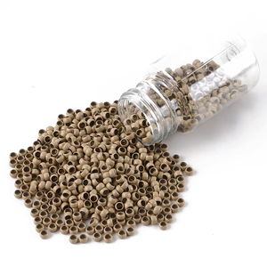 Nano Anillos de Cobre de 4.0x2.5x2.2mm Herramientas para Extensiones de Cabello - Product Image 5