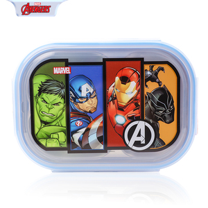 <strong>Marvel</strong> 3 Divided Stainless Steel <strong>Lunch</strong> <strong>Box</strong> for Men Personalized Kids Dining Product - Product Image 2