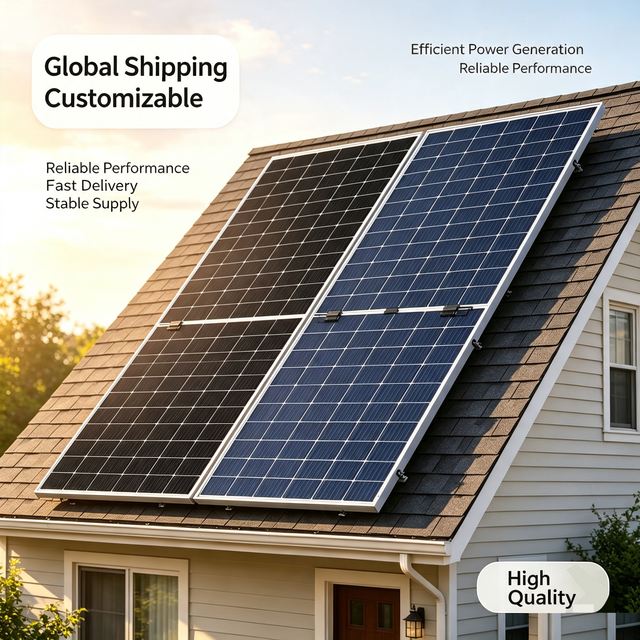 Bifacial High Efficiency Shingled Solar Panels 590W /580W /600W /630W /700W Watt Solar Panels Hot Selling in Europe and America