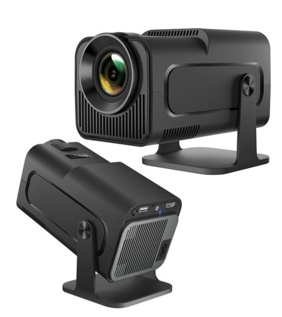 All New HY320 1080P Portable Projector With 6000 Lumens Brightness for Home Theater