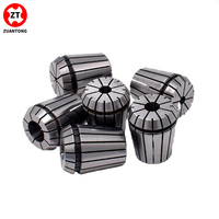 ZUANTONG 1 pièce ER32 Collet en acier à ressort 65Mn de haute précision 2-20mm pour porte-outil de fraisage CNC