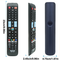 Télécommande de remplacement à code fixe HUAYU RM-L1598 pour téléviseurs intelligents Samsung Bn59-01250a/Bn59-01259b/Aa59-00786a avec pile AAA