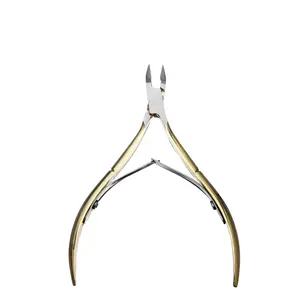 Nhà máy Trung Quốc Vàng lớp biểu bì nipper Bộ dụng cụ vẻ đẹp công cụ Nail nipper lớp biểu bì Clipper