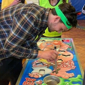 Juego de Carnaval al Aire Libre, Juego de Cirugía Top Doc, Desafío de Habilidad Interactivo Metálico, Parque de Aventuras con Operaciones Eléctricas - Product Image 3