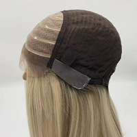 LLBeauty HQ Perruque Lace Frontale Complète, Fabriquée à partir de Cheveux Humains Européens 100% Premium, Couleur Blond Piano, Perruque de Qualité Médicale, Fournisseur de Choix