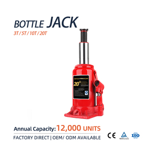 <span class=keywords><strong>Cric</strong></span> <span class=keywords><strong>hydraulique</strong></span> à <span class=keywords><strong>bouteille</strong></span> en métal certifié CE de 20, 30 et 32 tonnes, à longue course, pour camion et atelier - Product Image 1