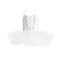 Ensemble de costumes de ballet pour filles et enfants, tissu en tulle de qualité supérieure et détails brodés, confortable et respirant pour la pratique de la danse/les spectacles