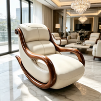 Meubles sur mesure fabriqués à l'usine de Foshan |   Nouveau fauteuil inclinable de style chinois en bois de zèbre