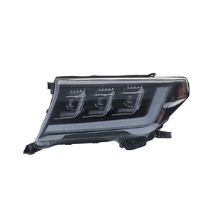 For 07-15 <b>Headlight</b> Assembly Modified 12V 50W <b>LED</b> Lens Daytime Running Light Turn Signal 12V <b>LED</b> <b>Headlights</b> for 07- - Product Image 2