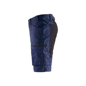 BLAKLADER - 144918458999C52 Service shorts stretch <b>Navy</b> blue/Black - EAN 7330509538562 <b>WORK</b> <b>TROUSERS</b> <b>WORK</b> SHORTS - Product Image 4