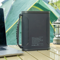 Batería de Litio Ternaria de 96000mAh, Mini Estación de Energía de 307.2Wh, Salida Solar DC, Encendedor de Cigarrillos, Banco de Energía para Camping al Aire Libre, para Drones