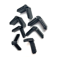 Connecteur d'angle en plastique pour accessoires de porte et fenêtre