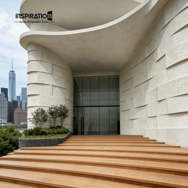 GRC Landmark Facades for Civic Buildings and City Hall Architectural Cladding UHPC Building Feature Panels