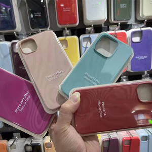 Custodie per telefoni in Silicone originali custodia morbida in Silicone liquido per Apple iPhone 14 13 12 11 Pro Max XS X <span class=keywords><strong>XR</strong></span> 8 7 Plus <span class=keywords><strong>Cover</strong></span> - Product Image 5