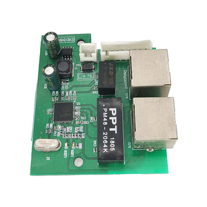 2 + 1 cổng 10/100 Mbps nhanh Ethernet chuyển đổi PCB với VLAN hỗ trợ và 1.6g Công suất - Product Image 6