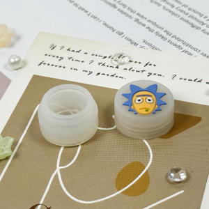 ขวดโหลพลาสติกใช้ซ้ำได้5มล. สำหรับขี้ผึ้งน้ำมันแป้งฝุ่นและเครื่องสำอางใช้ปราศจากสาร BPA - Product Image 1