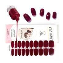 ملصقات أظافر جل شبه معالجة بالأشعة فوق البنفسجية طويلة الأمد، تصاميم جديدة مع مصباح الأشعة فوق البنفسجية - Product Image 6