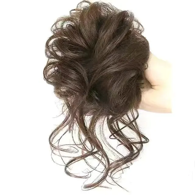 Fashion fluffy temperament wig hair band hair rope hairdresser for women