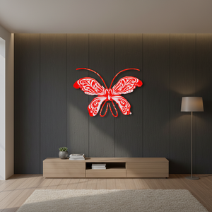 35.5\"X47.2\" <b>Butterfly</b> Wall Lamp with <b>Light</b> 288PCS/Carton - Product Image 3